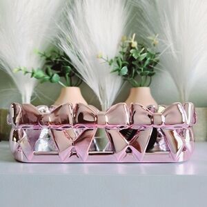 Limited Edition Perfect in Pink Bow Vanity Mirror Tray by Bath & Body Works